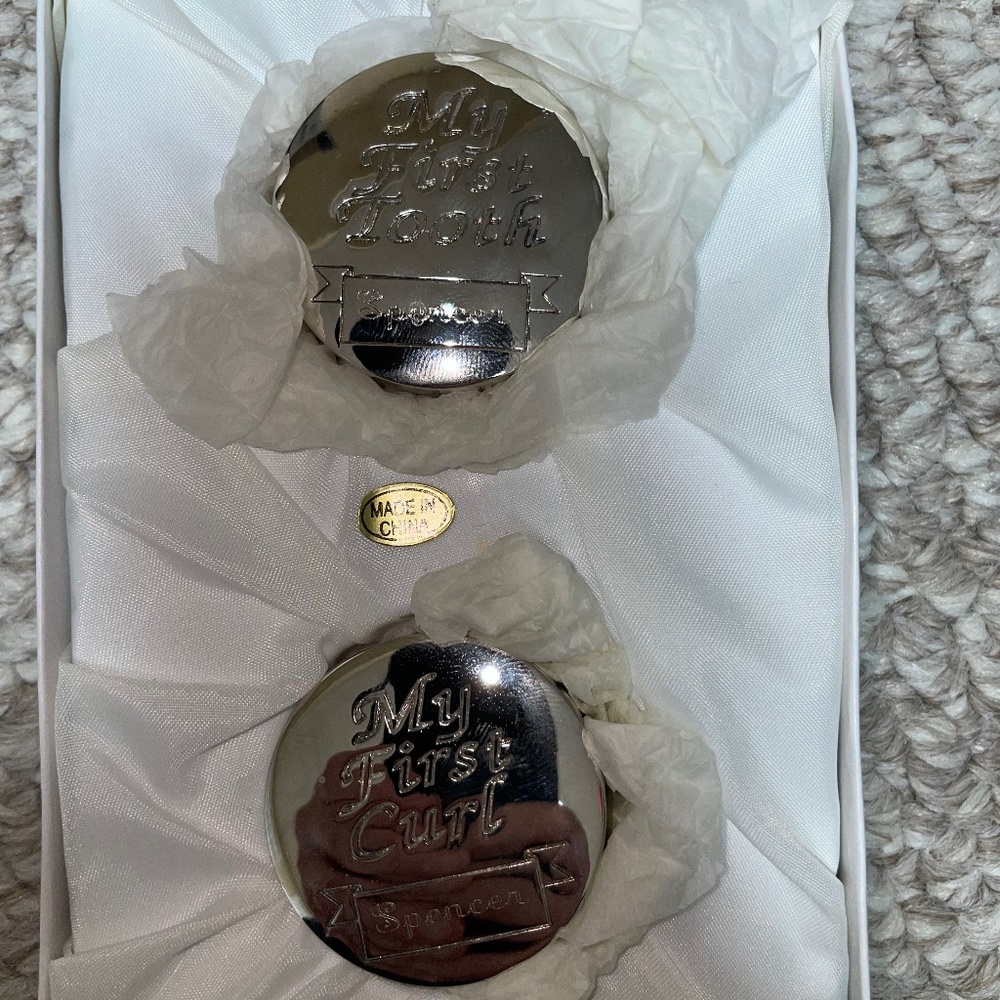 Things Remembered My first curl/my first tooth